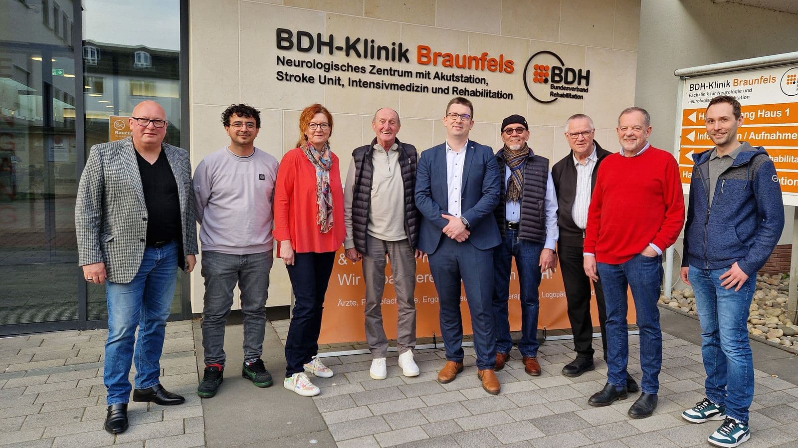 Unterstützung für die BDH-Klinik